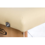 RestPro Classic 2 Beige Κρεβάτι Μασάζ Φυσικοθεραπείας Βαλίτσα Ξύλινο